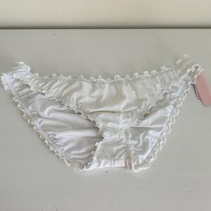 Victoria's Secret White Bikini Bottom